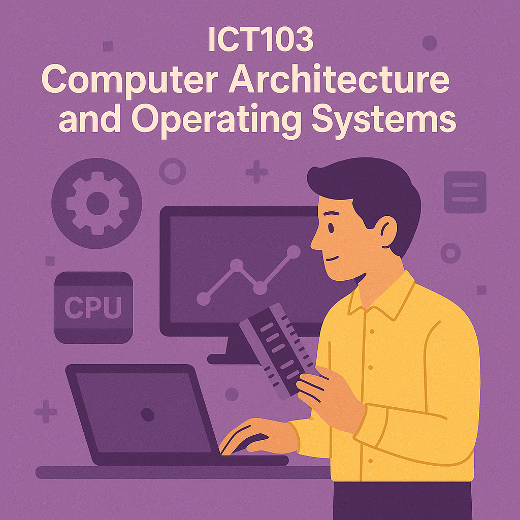 Course Image ICT103 - Computer Architecture and Operating Systems | 2026