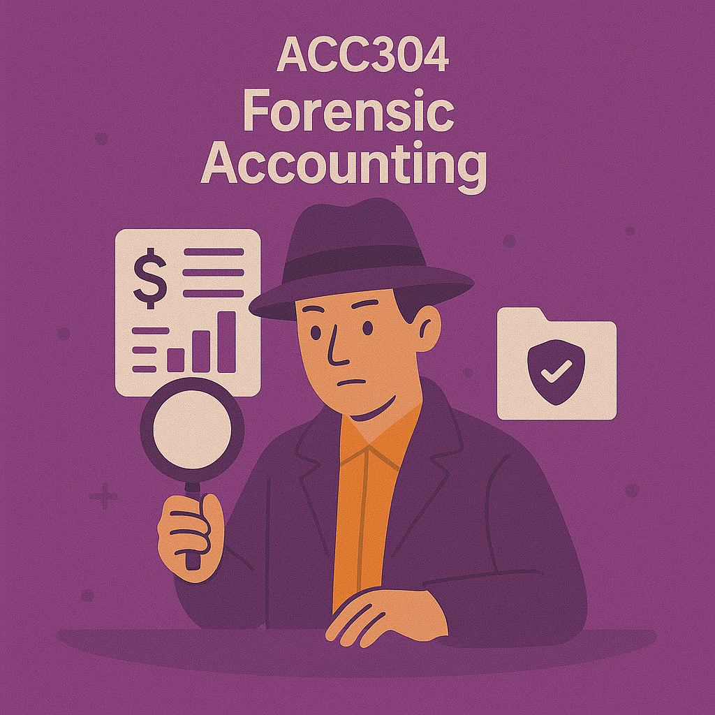 Course Image ACC304 - Forensic Accounting | 2026